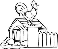 Pin On Rooster Coloring Pages