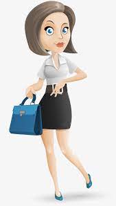 Business Cartoon Woman With Short Hair Handbag Business Vector Cartoon Vector Woman Vector Png Transparent Clipart Image And Psd File For Free Download Vector Character Design Business Women Vector Character