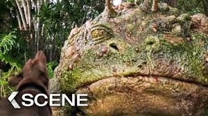 Dylan o'brien, michael rooker, jessica henwick and others. Gigantic Frog Scene Love And Monsters 2020 Youtube