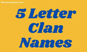 Wordperfect is a word processor sold by the corel corp. 5 Letter Clan Names 2021 For Gamers Funny Cool Good