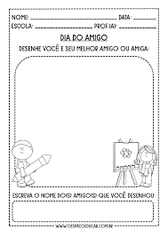 Portal de atividades educativas 2020. Dia Do Amigo Sugestoes De Livros Videos E Atividades Blog Espaco Educar