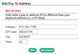 Maybe you would like to learn more about one of these? Use P O Box For Insurance Payments Box 33 Therabill