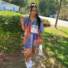 Maybe you would like to learn more about one of these? Zooeffbb Plus Size Clothing Aesthetic Bandana Tshirt Mini Dress Sexy Club Outfits For 2021 Fashion Women Summer Lounge Wear Dresses Aliexpress