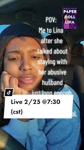 Paper Doll Lina is so relatable. I've been in situations where I've been  too afraid and