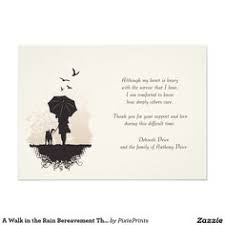 English or Spanish Funeral Thank You Sympathy Cards with a Dove ...