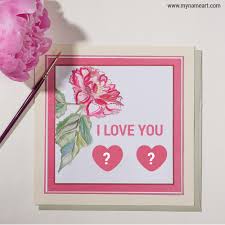 Click on watch later to put videos here. Write Couple Name Alphabet Letter On 3d Love Heart