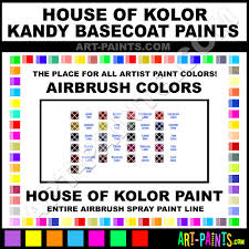 house of kolor kandy basecoats airbrush spray paint colors