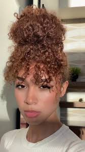 Quick & Easy Faux Bangs Tutorial for Curly Hair