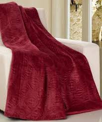 Bnf Home Inc Beautiful Flannel Quilted Throw You Can Find On Amazon Or Home Soft Things Flannel Blanket Embroidered Throw Blankets Throw Blanket Red Flannel