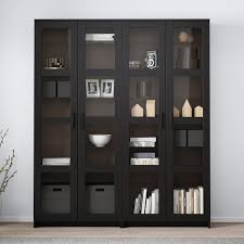 Brimnes Vitrine Schwarz Ikea Osterreich In 2020 Glazen Deur Ikea Deur Glas