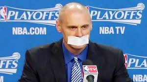Since stings coming back, here's an obligatory video. Rick Carlisle Tapes His Mouth Shut To Avoid Another Fine Video Dailymotion