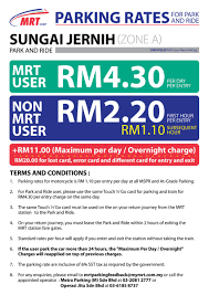 Kuala lumpur city hall (dbkl) has increased its parking bay charges in the central business district (cbd) by 150 percent from today. Mrt Corp On Twitter The Multi Storey Zone A At Grade Park N Ride Facility At Sungai Jernih Will Be Ready For Operation Tomorrow 11 March 2019 There Will Be 372 Parking Lots