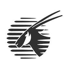 Download now for free this qatar airways logo transparent png image with no background. Shape Form Qatar Airways Designer Unknown Qatar Globe Logo Qatar Airways Animal Logo
