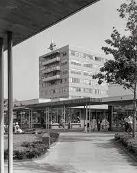 June 6 1956 Cross County Center Yonkers Westchester County New York Medical Building Shorpy Historic Picture Yonkers New York Yonkers Vintage New York