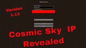 Vik owns a server called vikkcraft. Minecraft Cosmic Sky Server Ip Address Mini Beans