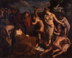 Allegory On The Power Of Love Omnia Vincit Amor Alessandro Turchi 1630 1620 Mauritshuis Public Domain Marked Omnia Vincit Amor Europeana