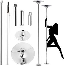 The onlyone™ quickspin2™ pro spinning dance pole designed and created by the pole is made to be easy to install, safe to practice on and beautiful to look at. Amazon Com Yaheetech Professional Stripper Pole Spinning Static Dancing Pole Portable Removable 45mm Dance Pole Kit For Exercise Club Party Pub Home W Tools Sports Outdoors
