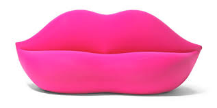 A rather erotic looking pink sofa in sap's berlin offices. Gufram Pink Lady Design Studio65