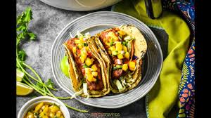 These blackened fish tacos are the ideal combination of a little spice, piled high with texture and flavor toppings, and wrapped in a paleo friendly shell! Blackened Fish Tacos In Air Fryer Youtube