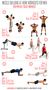 At Home Workouts For Men Bodyweight Squat Workout Home Workout Men Squat Workout At Home Workouts