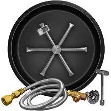 Maybe you would like to learn more about one of these? Firegear 29 Inch G90 Series Round Burning Spur Natural Gas Fire Pit Burner Kit Thermocouple Manual Safety Ignition Bbqguys Natural Gas Fire Pit Gas Firepit Fire Pit Burner Kit