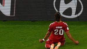 Viimeisimmät twiitit käyttäjältä yussuf yurary poulsen (@yussufyurary). Wm 2018 Darum Stand Yurary Auf Dem Trikot Von Yussuf Poulsen Fussball Stuttgarter Zeitung