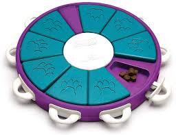 It also helps in the cat's daily routine we received the nina ottosson for review from the manufacturer. Pet Supplies Nina Ottosson By Outward Hound Dog Twister Interactive Treat Puzzle Dog Toy Advanced Amazon Com