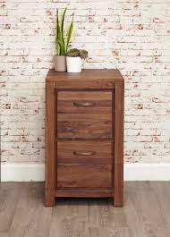 Sauder clifford place 2 drawer lateral file cabinet in grand walnut. Baumhaus Mayan Walnut 2 Drawer Filing Cabinet Cfs Furniture Uk