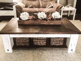 Diy Farmhouse Coffee Table Plans Woodworking Plans Diy Etsy In 2020 Coffee Table Farmhouse Diy Farmhouse Coffee Table Diy Coffee Table Plans