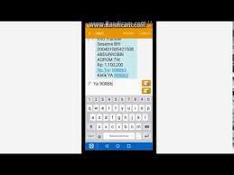 Metode transfer mandiri selanjutnya yaitu via sms banking. Cara Transfer Via Sms Banking Bri Youtube