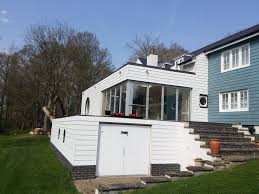 Having Previously Used Blue Cedral Cladding On The Original House The Client A Landscape Architect And Develop Cedral Weatherboard External Cladding Cladding
