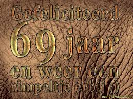 Jakosawi E Cards 69 Jaar Rimpel 1401