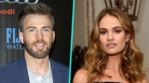In her new interview with harper's bazaar, lily, 31, wouldn't confirm nor deny her relationship with captain america himself—but she did. Chris Evans Lily James Spotted Together On Night Out In London