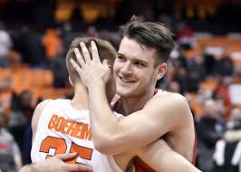 Buddy Jimmy Boeheim Will Start Opposite Each Other In Syracuse Cornell Pickin Splinters
