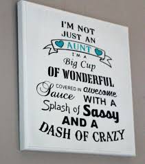 Birthday Gifts For Aunt From Niece Diy Crazy Aunt Sign Made Of Wood Aunt Gifts Crazy Aunt Diy Christmas Gifts