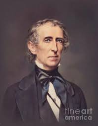 John Tyler, President Greeting Card by Esoterica Art Agency