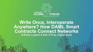 Essentially, daml is a smart contract language that enables developers to accurately code instead, the developers focus their time on developing programming solutions for business processes. Write Once Interoperate Anywhere How Daml Smart Contracts Connect Anthony Lusardi Dan O Prey Youtube