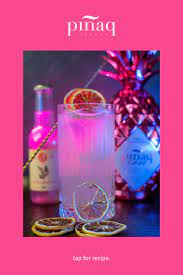 How To Make A Rose Collins With Pinaq Rose In 2021 Collins Cocktail Rose Recipes Rose
