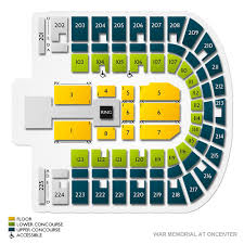 war memorial at oncenter 2019 seating chart