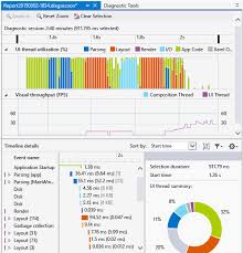 Analyze Resource Consumption In Xaml Apps Visual Studio