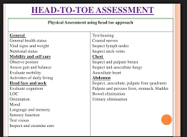 Head To Toe Assessment General Students Allnurses