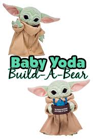 Any star wars fan would love to own a baby yoda plush toy! There S A Baby Yoda Build A Bear Now And My Kids Need It