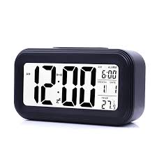 Smart night clock has both digital clock and analogue clock. Digital Bedroom 4 5 Tempe Alarm Night Clock Alarm Alarm Lcd For Battery Backlight Display Clock And Light Date Clocks Snooze With Bedside