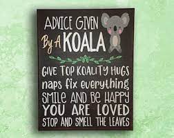 Available for download in high resolution. Koala Quotes Etsy