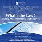 What's the law? event in Nassau