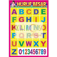 Anda bisa mengunduh file gambar yang tersedia di laman ini. Jual Produk Poster Edukasi Huruf Besar Termurah Dan Terlengkap Agustus 2021 Bukalapak