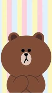A collection of the top 60 korean bear wallpapers and backgrounds available for download for free. Brown Bear Wallpaper Brown Line 1200x2250 Download Hd Wallpaper Wallpapertip