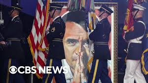 Watch: Steve Amerson sings the national anthem at Charlie Kirk memorial  service