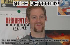 The Bionic Commando Wii Petition noticed by Capcom: Hell is tad chilly  today