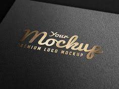 Download Gold Stamping Logo Mockup Psd Logo Mockup Logo Mockups Psd Mockup Psd